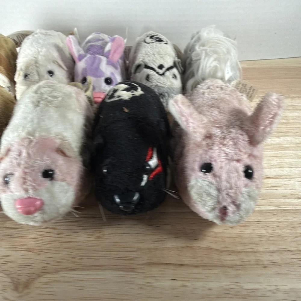 Lot of 9 Zhu Zhu Pets Hamsters Zuzu Animated Animals untested Not Tested As Is